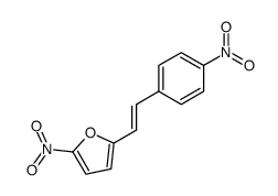 (E)-2-(4-Nitrophenyl)-1-(5-nitro-2-furyl)ethylene结构式