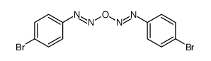 (4-bromophenyl)-[(4-bromophenyl)diazenyl]oxydiazene Structure