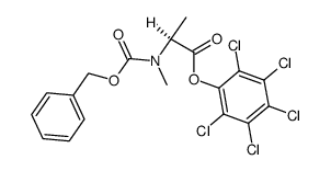 Z-(NMe)Ala-OPcp结构式