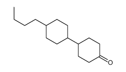 4’-丁基-[1,1’-二环己基]-4-酮结构式