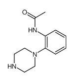 N-(2-(piperazin-1-yl)phenyl)acetamide结构式