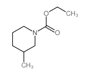 1-Piperidinecarboxylicacid, 3-methyl-, ethyl ester结构式