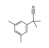 α,α,3,5-Tetramethyl-benzeneacetonitrile结构式