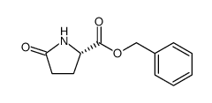 (S)-Benzyl 5-oxopyrrolidine-2-carboxylate Structure