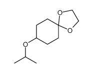 8-异丙氧基-1,4-二噁螺[4.5]癸烷结构式