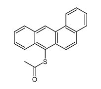 10-Acetylmercapto-<1,2>benzanthracen结构式