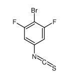 4-Bromo-3,5-difluorophenylisothiocyanate Structure