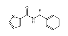 (R)-N-(1-phenylethyl)thiophene-2-carboxamide Structure