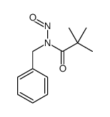 N-benzyl-2,2-dimethyl-N-nitrosopropanamide结构式