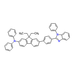 EFIN , 9,9-dimethyl-N,N-diphenyl-7-(4-(1-phenyl-1H-benzo[d]imi picture