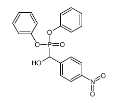 diphenoxyphosphoryl-(4-nitrophenyl)methanol结构式