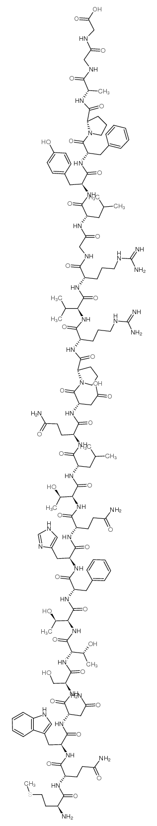 Hepatitus B Virus Pre-S Region (120-145) Structure