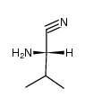 L-valinonitrile结构式