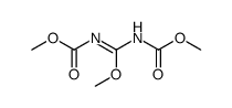 1,3-dimethoxycarbonyl-O-methylisourea结构式