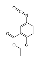 ethyl 2-chloro-5-isocyanatobenzoate Structure