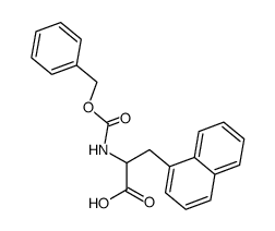 α-(((Phenylmethoxy)carbonyl)amino)-1-naphthalenepropanoic acid结构式