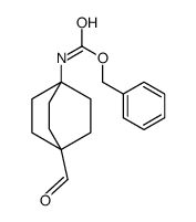 benzyl N-(1-formyl-4-bicyclo[2.2.2]octanyl)carbamate Structure