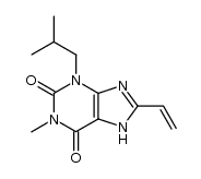 3-isobutyl-1-methyl-8-vinyl-1H-purine-2,6(3H,7H)-dione Structure