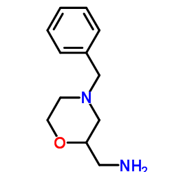 (4-Benzyl-1,4-Oxazinan-2-Yl)Methylamine Structure