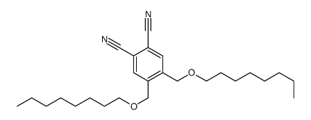 4,5-bis(octoxymethyl)benzene-1,2-dicarbonitrile Structure