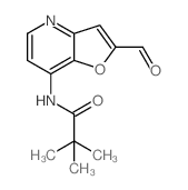 N-(2-Formylfuro[3,2-b]pyridin-7-yl)pivalamide Structure