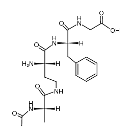 Ac-Ala-isoDABA-Phe-Gly-OH图片