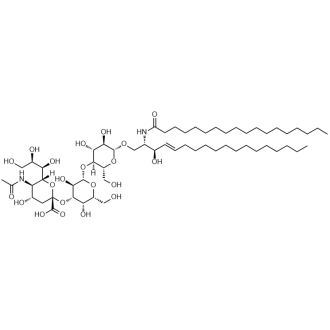 神经节苷脂 GM3结构式