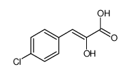 3-(4-chlorophenyl)-2-hydroxyprop-2-enoic acid Structure