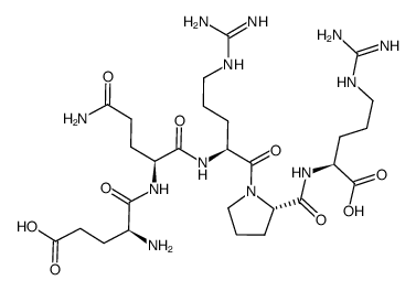 Glu-Gln-Arg-Pro-Arg Structure