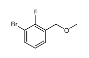 1-bromo-2-fluoro-3-(methoxymethyl)benzene structure