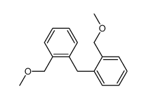 2,2'-bis(methoxymethyl)diphenylmethane Structure