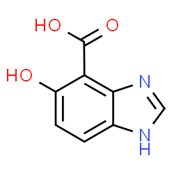 5-羟基-1H-苯并[D]咪唑-4-羧酸结构式
