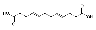 dodeca-4,8-dienedioic acid structure