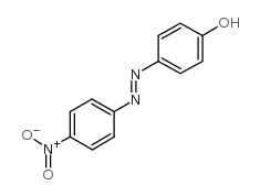 Phenol,4-[2-(4-nitrophenyl)diazenyl]- Structure