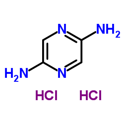 2,5-Pyrazinediamine dihydrochloride structure