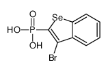 (3-bromo-1-benzoselenophen-2-yl)phosphonic acid结构式