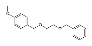 1-methoxy-4-(2-phenylmethoxyethoxymethyl)benzene Structure