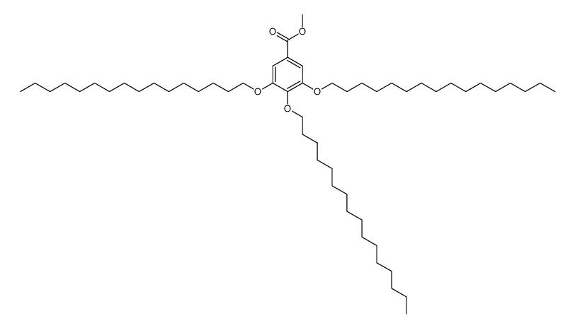 methyl [3,4,5-tris(n-hexadecan-1-yloxy)]benzoate Structure