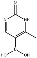 (2-hydroxy-4-methylpyrimidin-5-yl)boronic acid structure