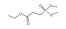 3-二甲氧基磷酸丙酸乙酯结构式