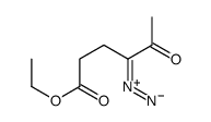 3-diazonio-6-ethoxy-6-oxohex-2-en-2-olate Structure