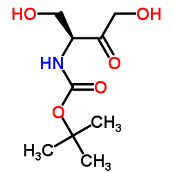 Carbamic acid, [(1S)-3-hydroxy-1-(hydroxymethyl)-2-oxopropyl]-, 1,1- picture