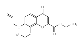 ETHYL 7-(ALLYLOXY)-4-OXO-8-PROPYL-4H-CHROMENE-2-CARBOXYLATE picture