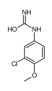 (3-chloro-4-methoxyphenyl)urea结构式