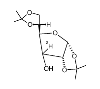 1,2:5,6-Di-O-isopropyliden-α-D-allofuranose-3-d结构式