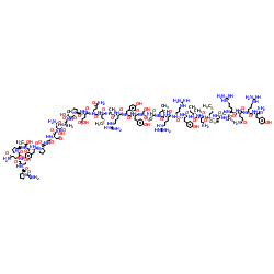 [cPP1-7,NPY19-23,Ala31,Aib32,Gln34]-hPancreatic Polypeptide structure