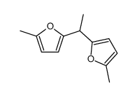 1,1-bis(2-(5-methyl)-furyl)-ethane结构式