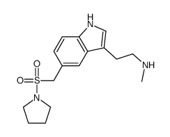 N-Desmethyl Almotriptan structure