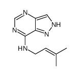 7-[(3-Methyl-2-butenyl)amino]-1H-pyrazolo[4,3-d]pyrimidine Structure