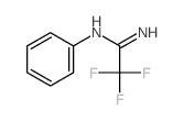 Ethanimidamide,2,2,2-trifluoro-N-phenyl- structure